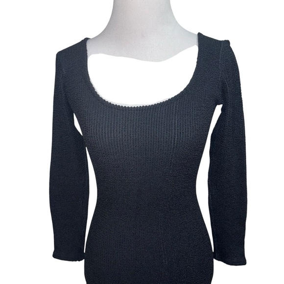 Mellow Mail Women's 1980's Vintage Party Mini Dress Bodycon Lace Back One Size - Picture 3 of 10